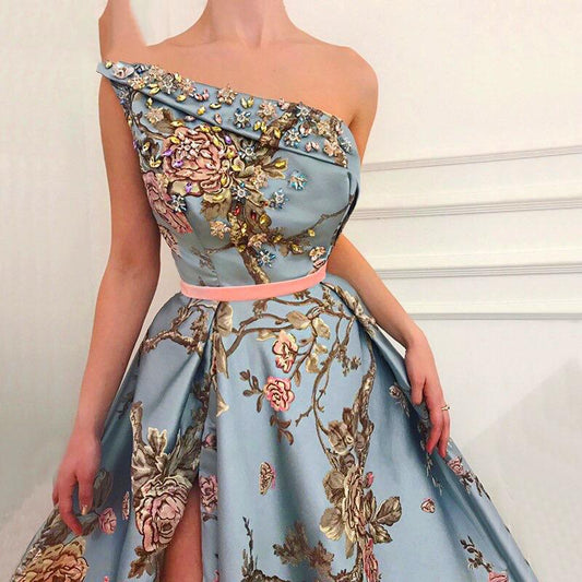 Long Pink Formal - THEGIRLSOUTFITS