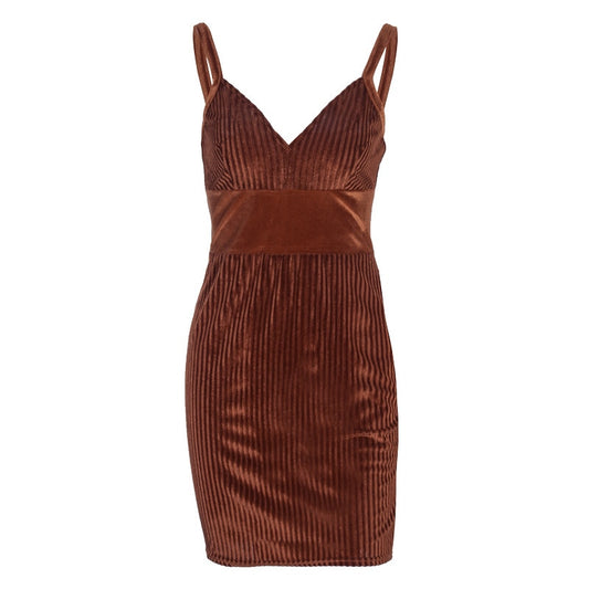 Corduroy Fashion V-Neck - THEGIRLSOUTFITS