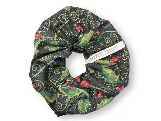 Cotton & SILK  Scrunchie