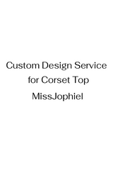Custom Design Service for Corset Top