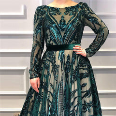 Sequined Sparkle Prom - THEGIRLSOUTFITS