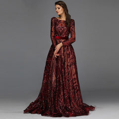 Sequined Sparkle Prom - THEGIRLSOUTFITS