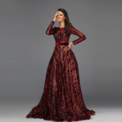 Sequined Sparkle Prom - THEGIRLSOUTFITS