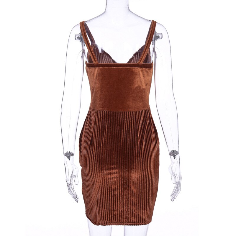 Corduroy Fashion V-Neck - THEGIRLSOUTFITS