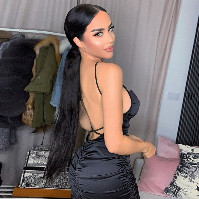 Spaghetti Strap Dress - THEGIRLSOUTFITS