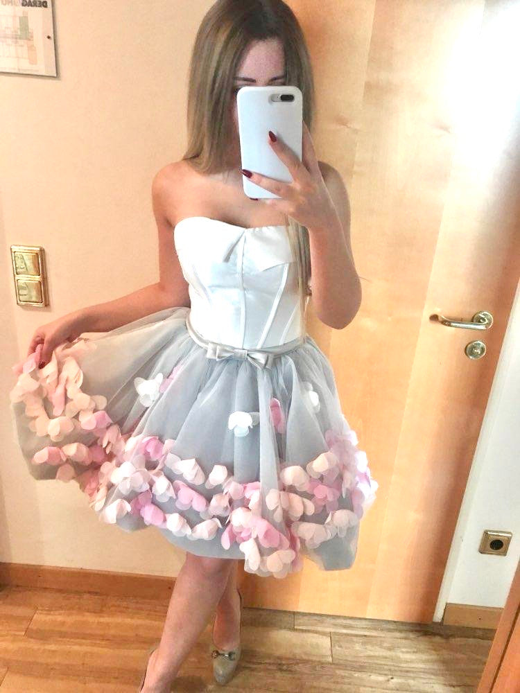 Organza flowers - THEGIRLSOUTFITS