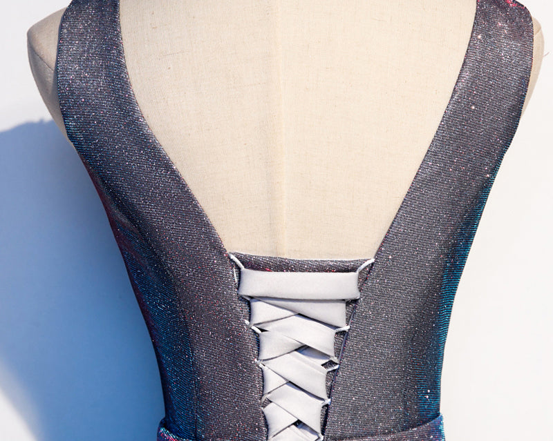 O neck Beads Sequined - THEGIRLSOUTFITS