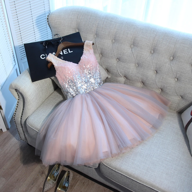 Ball Gown Sequined - THEGIRLSOUTFITS