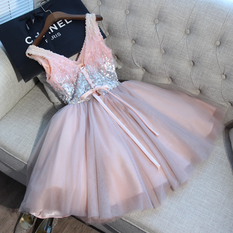 Ball Gown Sequined - THEGIRLSOUTFITS