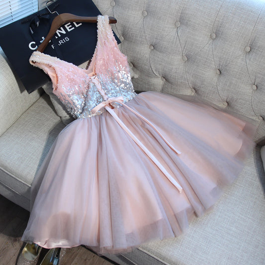 Ball Gown Sequined - THEGIRLSOUTFITS