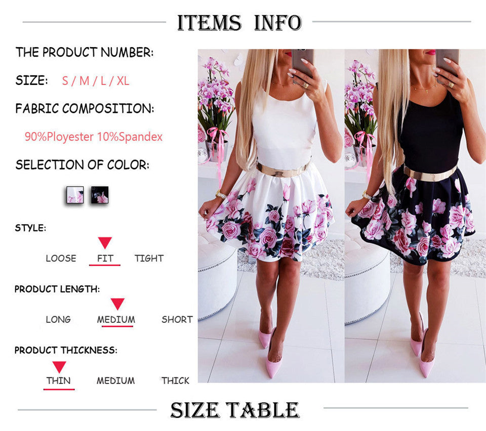 A-Line  Sleeveless - THEGIRLSOUTFITS