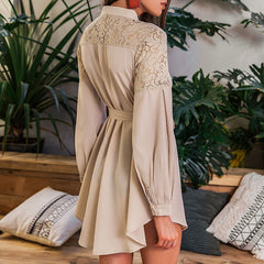 Lace mesh embroidery - THEGIRLSOUTFITS
