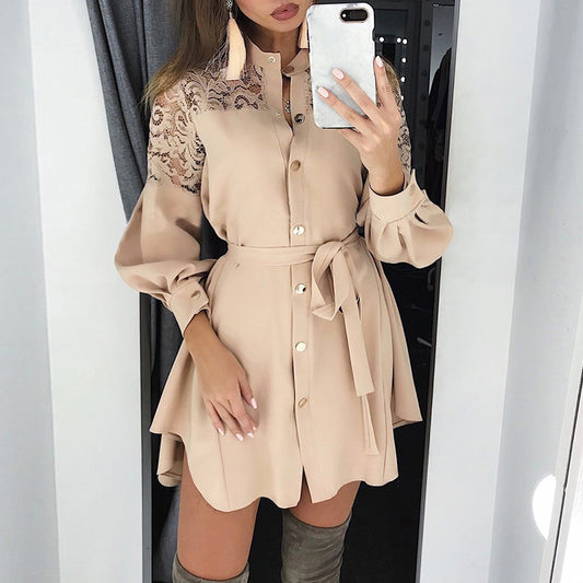 Lace mesh embroidery - THEGIRLSOUTFITS