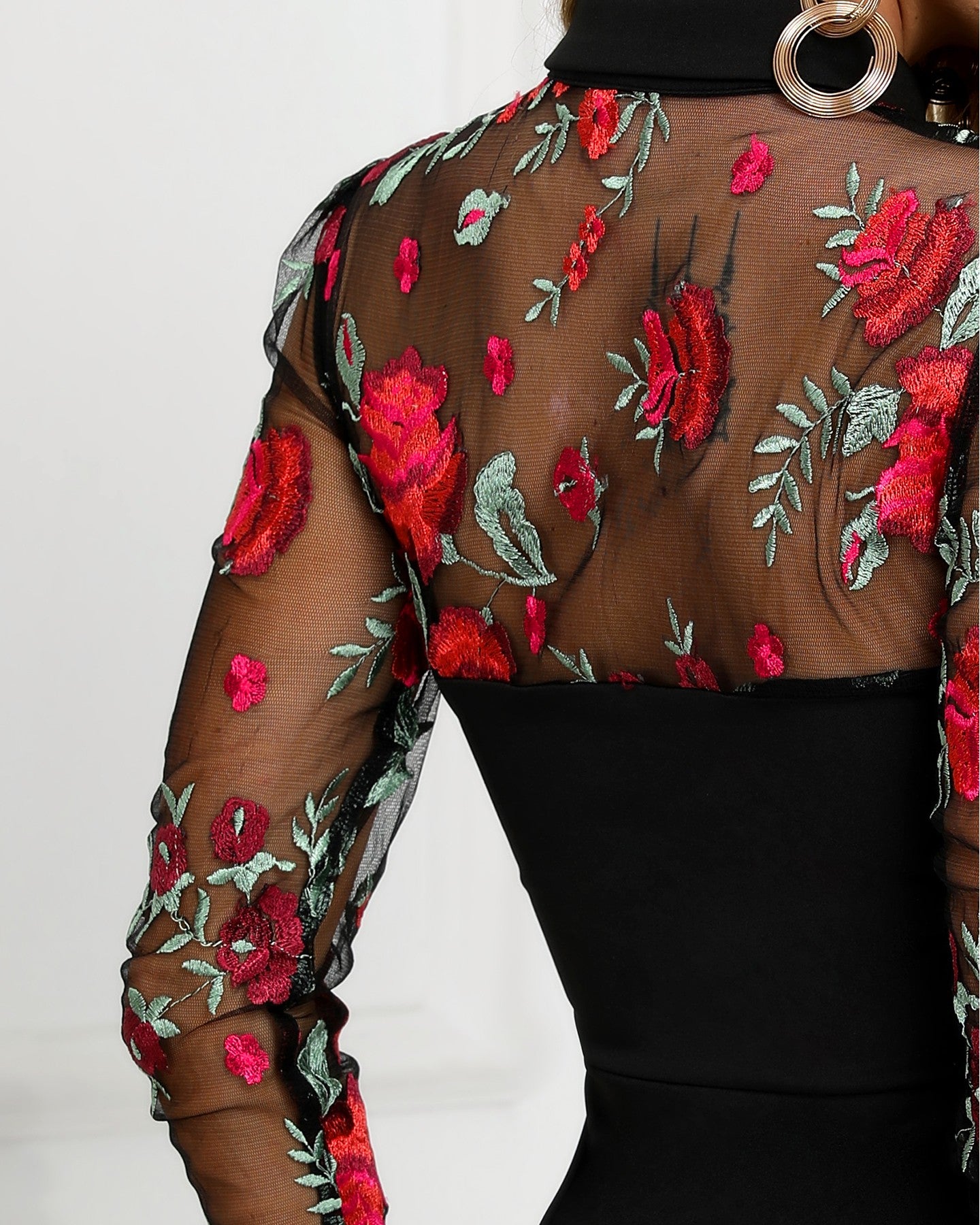 V-neck Sheath - THEGIRLSOUTFITS