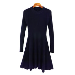 Long Sleeve Sweater Dress - THEGIRLSOUTFITS