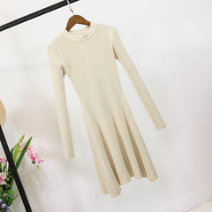 Long Sleeve Sweater Dress - THEGIRLSOUTFITS