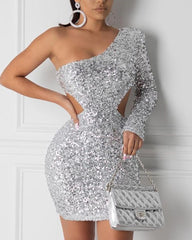 Bling Sequins Dress - THEGIRLSOUTFITS