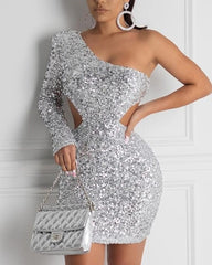 Bling Sequins Dress - THEGIRLSOUTFITS