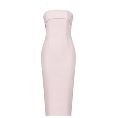 Pink Bandage Dress - THEGIRLSOUTFITS