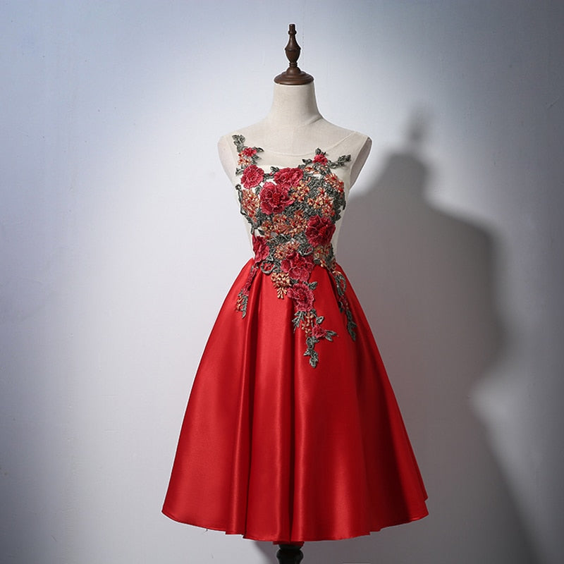 Lace up new Embroidery Flowers - THEGIRLSOUTFITS