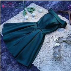 Boat Neck Off The shoulder Satin - THEGIRLSOUTFITS
