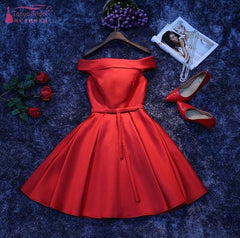 Boat Neck Off The shoulder Satin - THEGIRLSOUTFITS