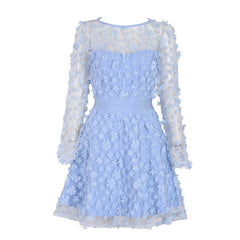 Floral Lace Dress - THEGIRLSOUTFITS