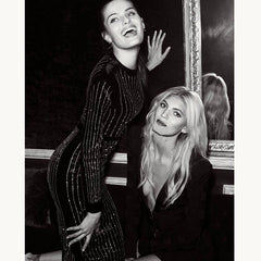 Drilling Bling Long Sleeve Dress - THEGIRLSOUTFITS