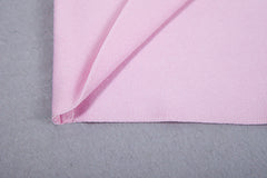 Solid Irregular Mini  Bandage Skirt - THEGIRLSOUTFITS