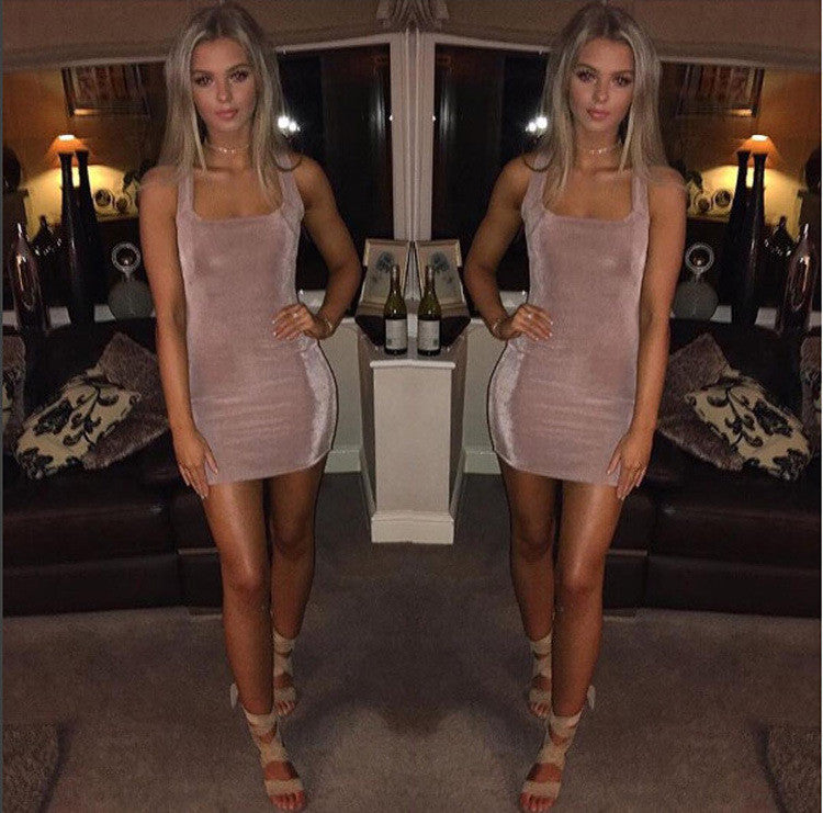 Velvet Dress Women - THEGIRLSOUTFITS