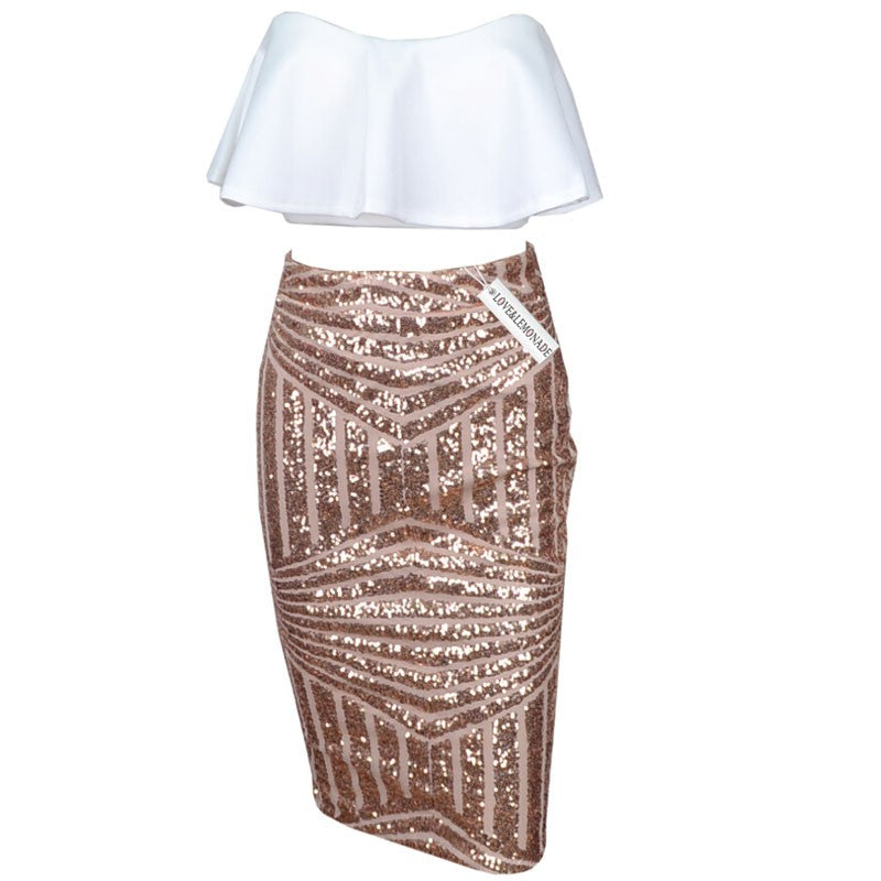 Glam Dress 2 pc set - THEGIRLSOUTFITS