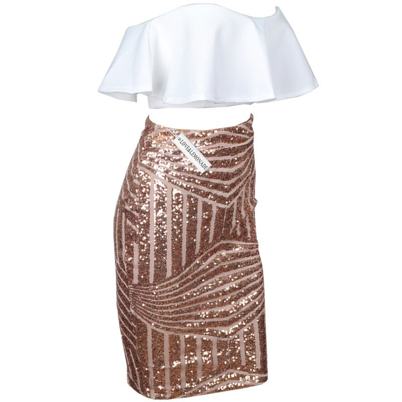 Glam Dress 2 pc set - THEGIRLSOUTFITS