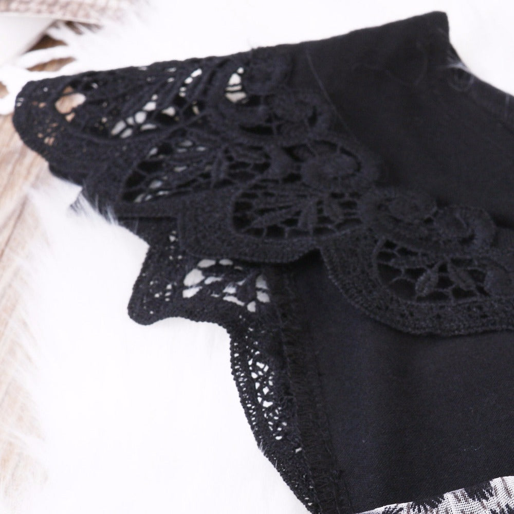 Leopard Lace Kid - THEGIRLSOUTFITS