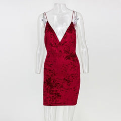 velvet Sleeveless Night Club - THEGIRLSOUTFITS