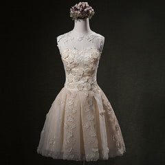 A-line Lace Applqiue - THEGIRLSOUTFITS