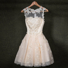 A-line Lace Applqiue - THEGIRLSOUTFITS