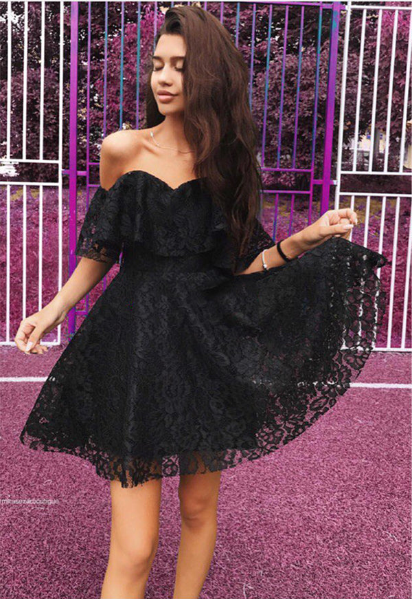 Sexy Off shoulder Slash neck - THEGIRLSOUTFITS
