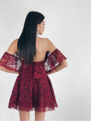 Sexy Off shoulder Slash neck - THEGIRLSOUTFITS