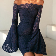 Flare Sleeve Bodycon - THEGIRLSOUTFITS