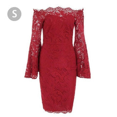 Flare Sleeve Bodycon - THEGIRLSOUTFITS
